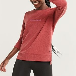 Hyba 3/4 Sleeve Crew neck Sweatshirt